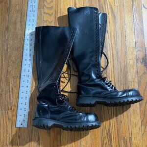 Vintage Knee high Combat Boots